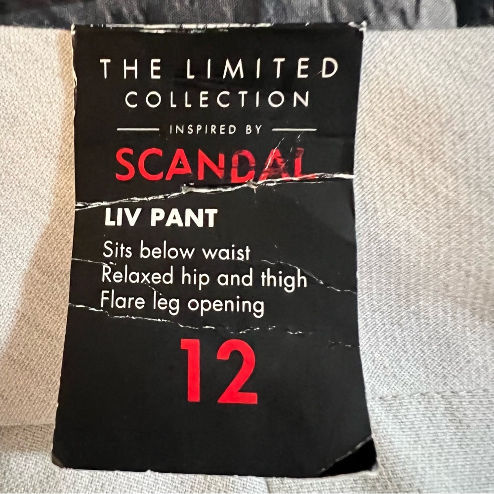 ✨ The Limited “Scandal Collection” Wide Leg Pants – Size 12 – NWT ✨ - Picture 5 of 9